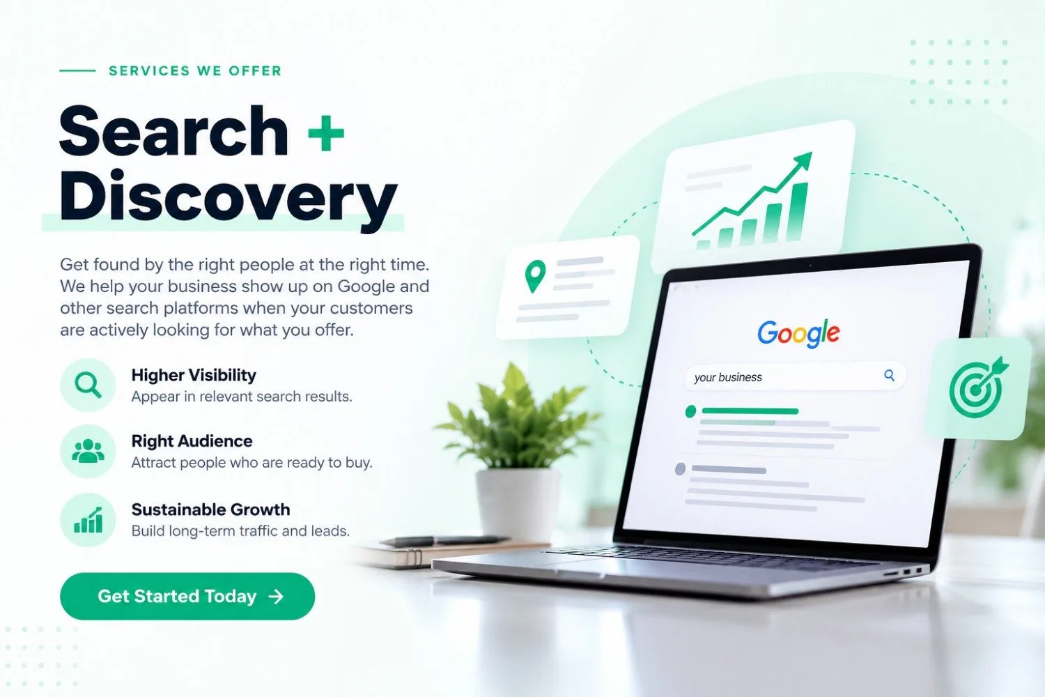 Growth Mind Digital - Services We Offer - Search and Discovery