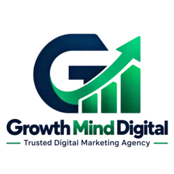 Growth Mind Digital GMD Logo - Square - Transparent - Webp